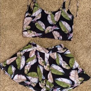 Patterned Two Piece Set